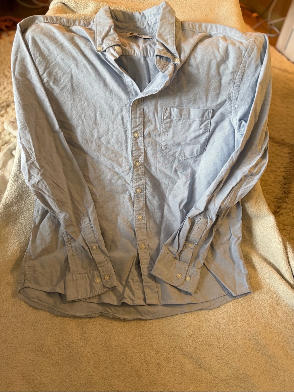 Sonoma Light Blue Button-Down Shirt